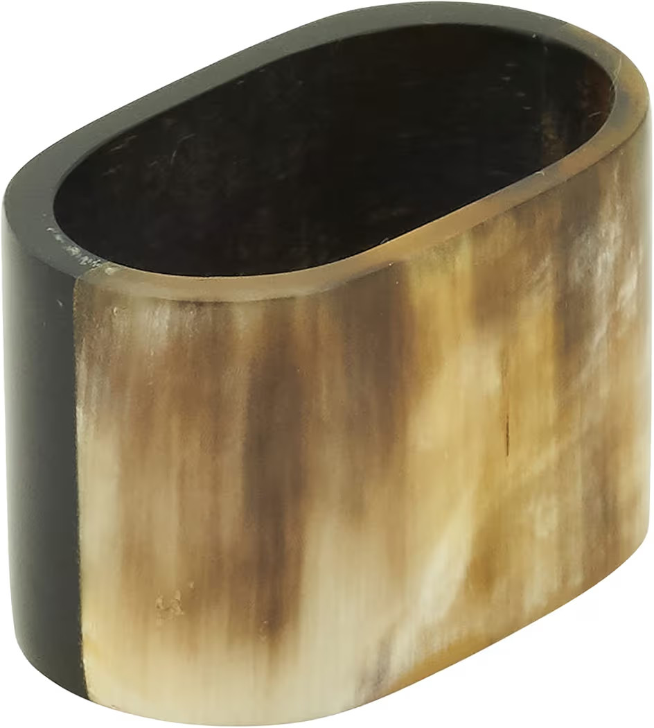 Oval Horn Napkin Rings (Set of 4) | Amazon (US)