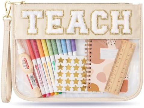 Teacher Appreciation Gifts Makeup Bag, Graduation Gift Bag for Women | Amazon (US)
