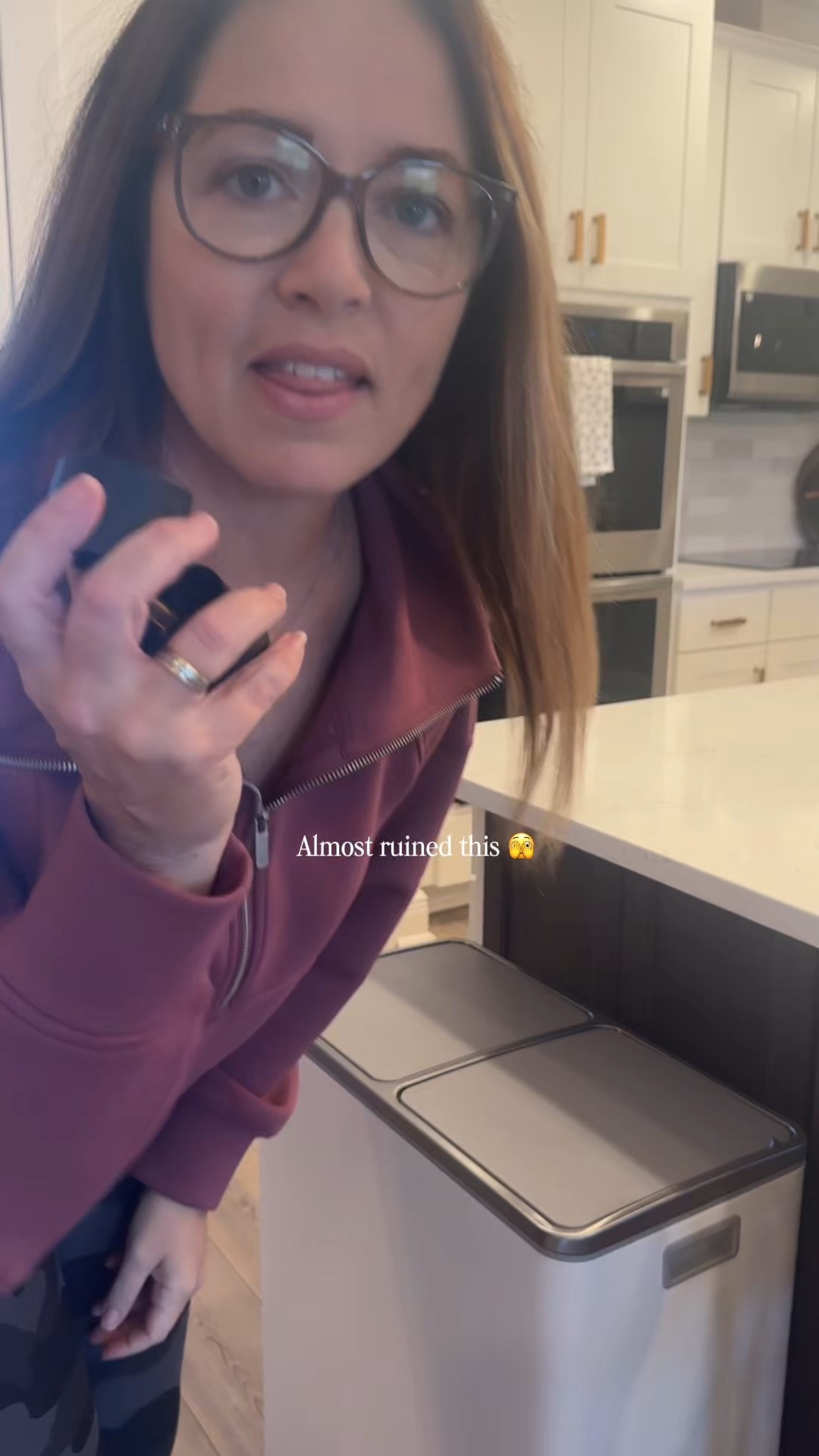 The problem wasn’t the bench — it was the scale.
So I swapped the plastic feet for stained wood legs and now it actually looks custom 🤍

Hidden storage, fits a king bed, and came in under $300… which still feels like a win.

I used Early American stain color.

I linked the bench, the legs, and our bedroom rug on my LTK if you want to steal this idea 👇

#DIY #BedroomDecor 

#LTKHome