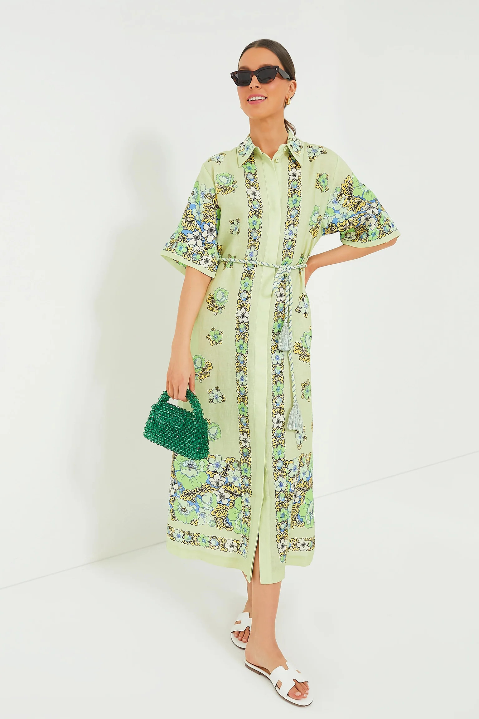 Seafoam Velma Shirtdress | Tuckernuck (US)