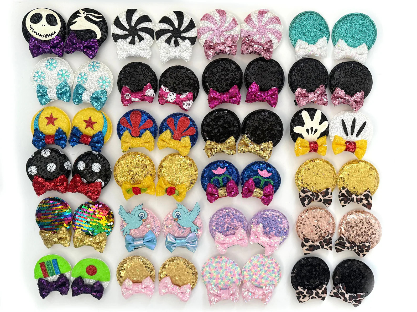 Mouse Ear Clips for Toddler Halloween Mouse Ear Halloween Mouse Ears Toddler Halloween Mouse Ears... | Etsy (US)