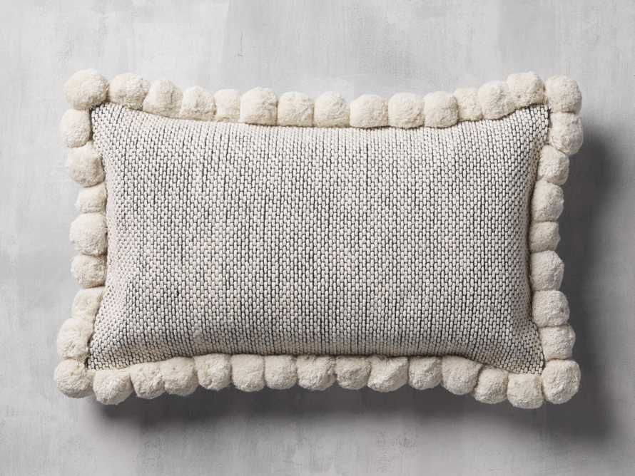 Pom Pom Lumbar Pillow Cover | Arhaus