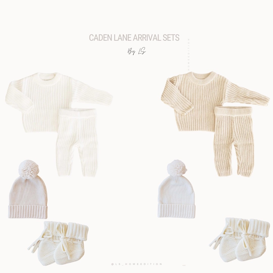 Caden Lane Newborn Arrival Sets

#newbornsets #newbornoutfits #babyoutfits #newbornarrivalset #neutralbabyoutfits 

#LTKBump #LTKBaby #LTKFindsUnder50