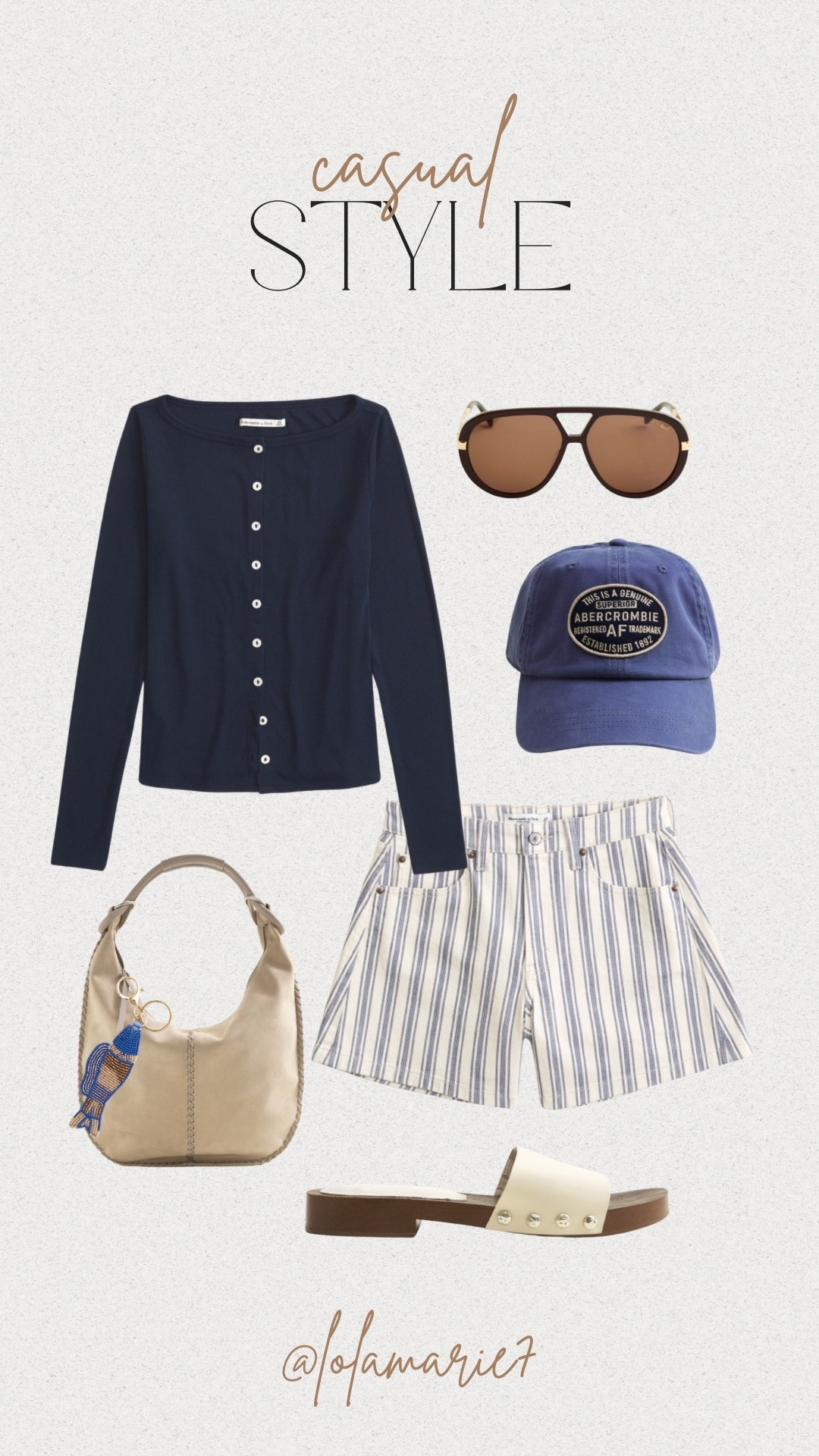 Coastal Cool

#abercrombie #summerstyle #springoutfit

#LTKTravel #LTKSeasonal #LTKootd