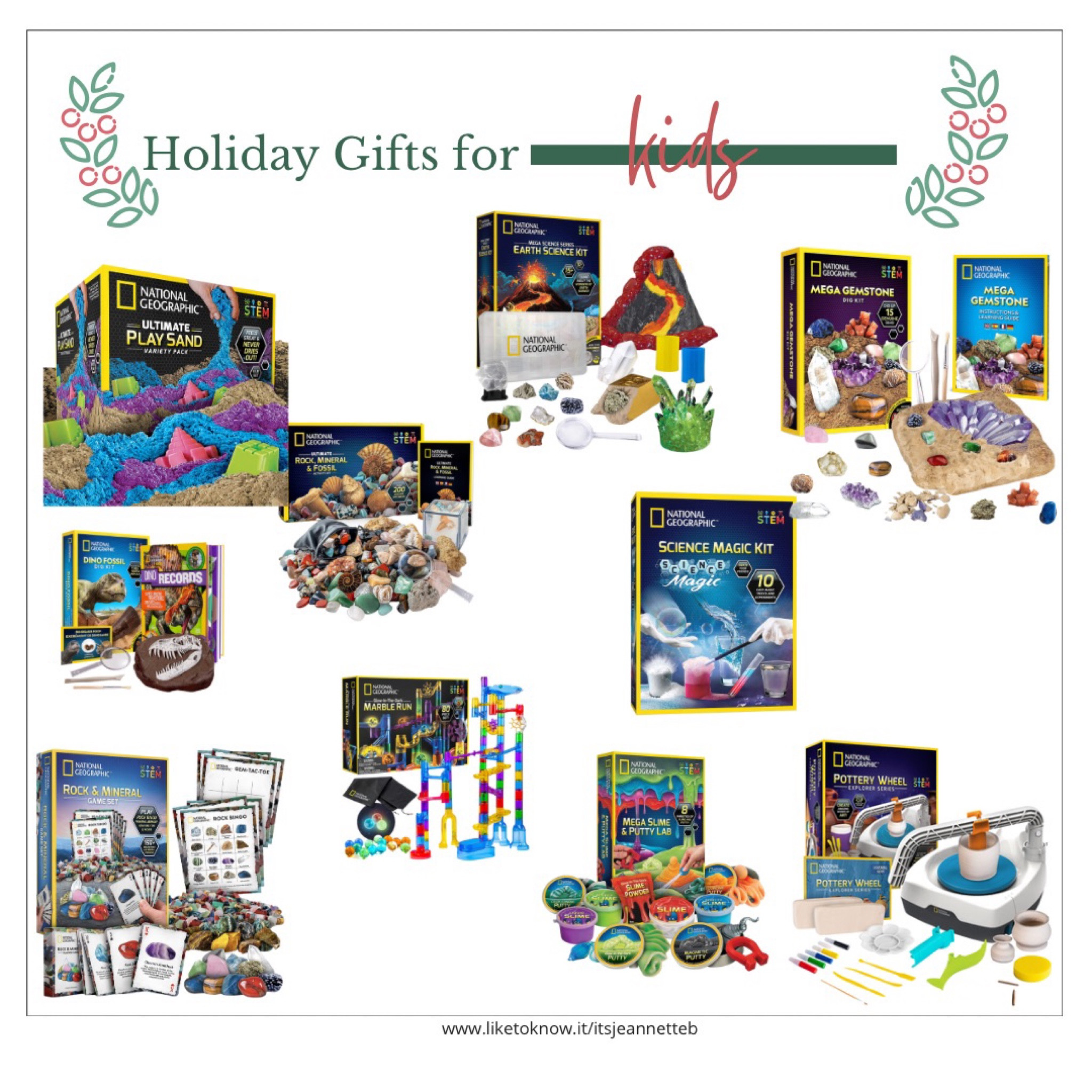 10 National Geographic kids for gifts. Some on sale 

#LTKGiftGuide #LTKfamily #LTKkids