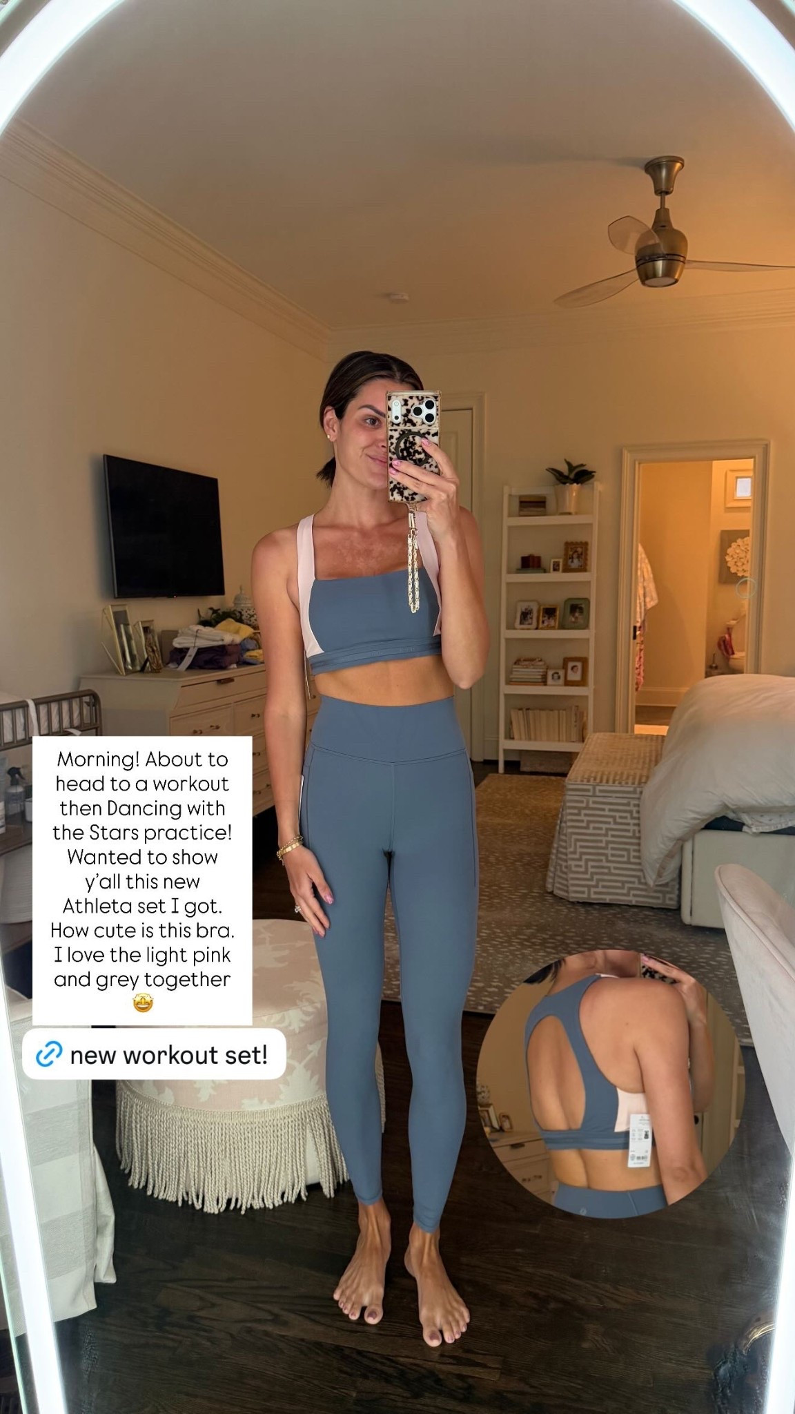 Wanted to show y’all this new Athleta set I got. How cute is this bra!! I love the light pink and grey together 🤩

Set is 25% off linked below!! 🩶

#LTKSeasonal #LTKActive #LTKSaleAlert