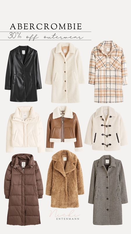 Abercrombie, coats, fall jackets, fall trends, fall outfits, Abercrombie sale, puffer jacket, puffer vest, outerwear sale, gifts for her, gifts for mom, gifts for parents 

#LTKunder50 #LTKSeasonal #LTKunder100