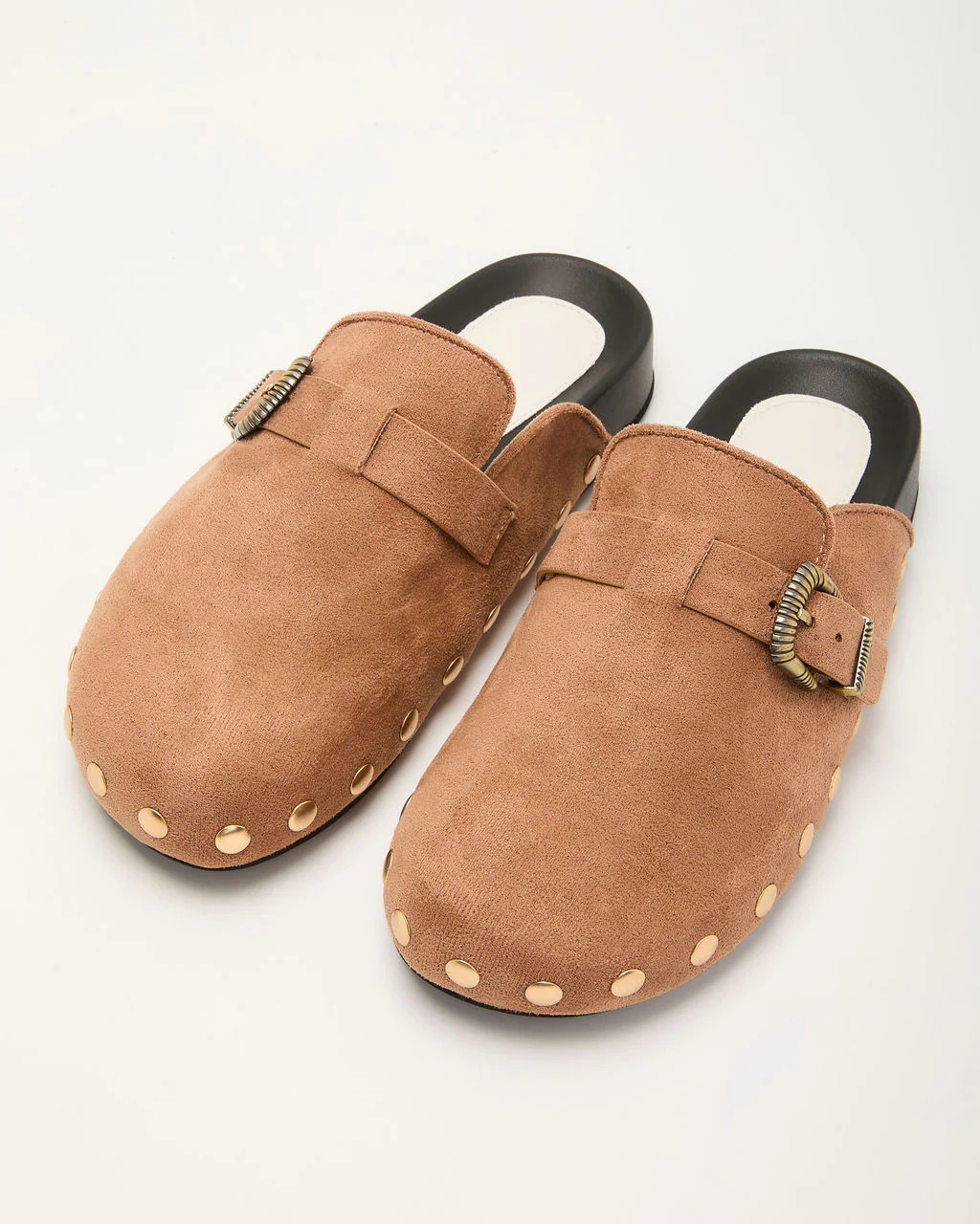 Telliah Faux Suede Studded Mule | VICI