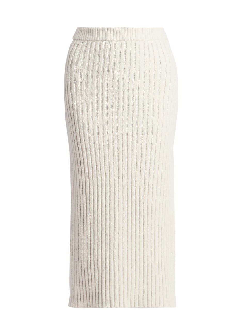 Altuzarra Women's Orville Rib-Knit Midi Skirt - Ivory - Size Medium | Saks Fifth Avenue
