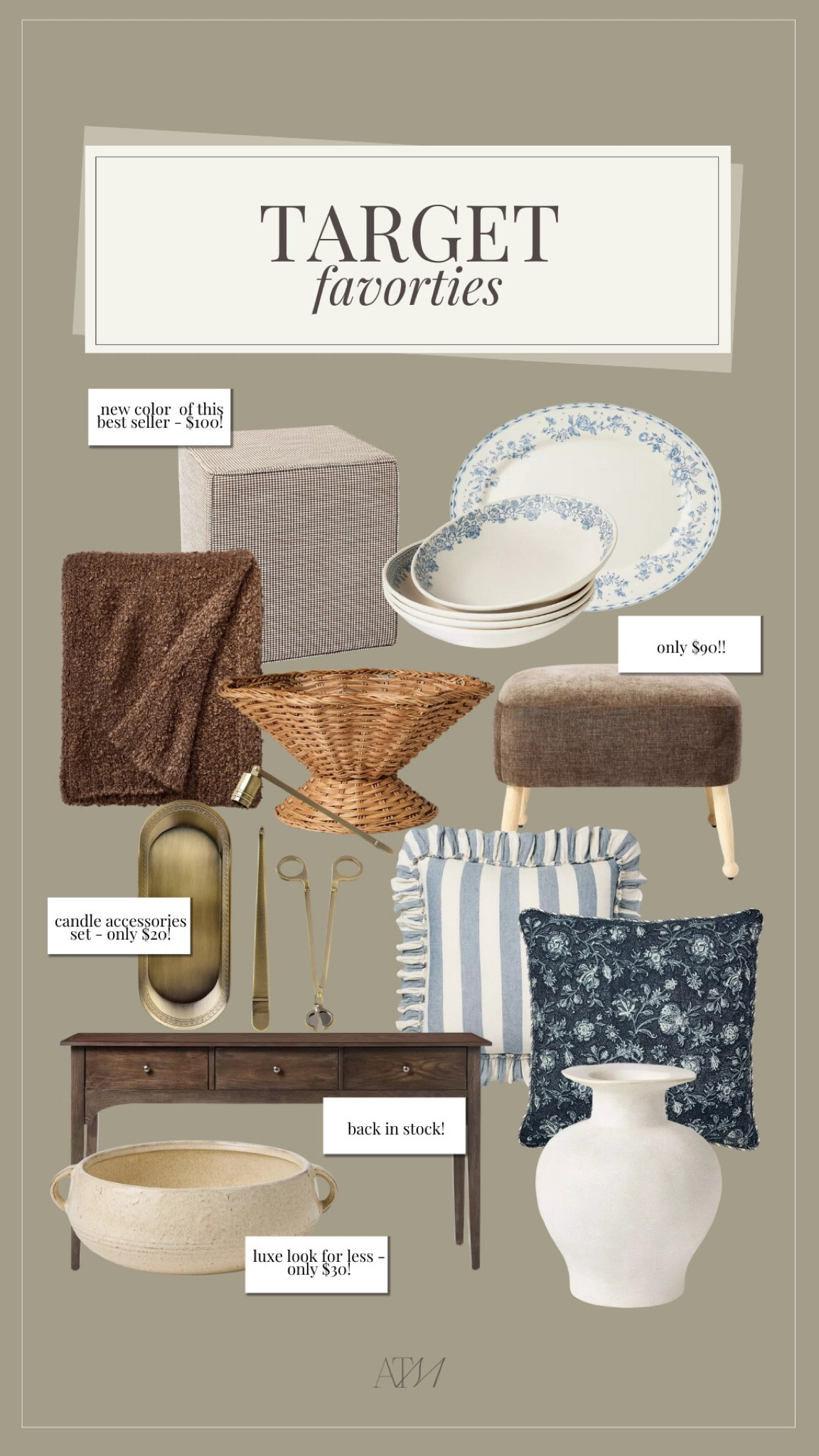 Target Home finds + favorites!

target home, target finds, target favorites, target deals, new target, studio mcgee, hearth & hand 

#LTKSeasonal #LTKHome