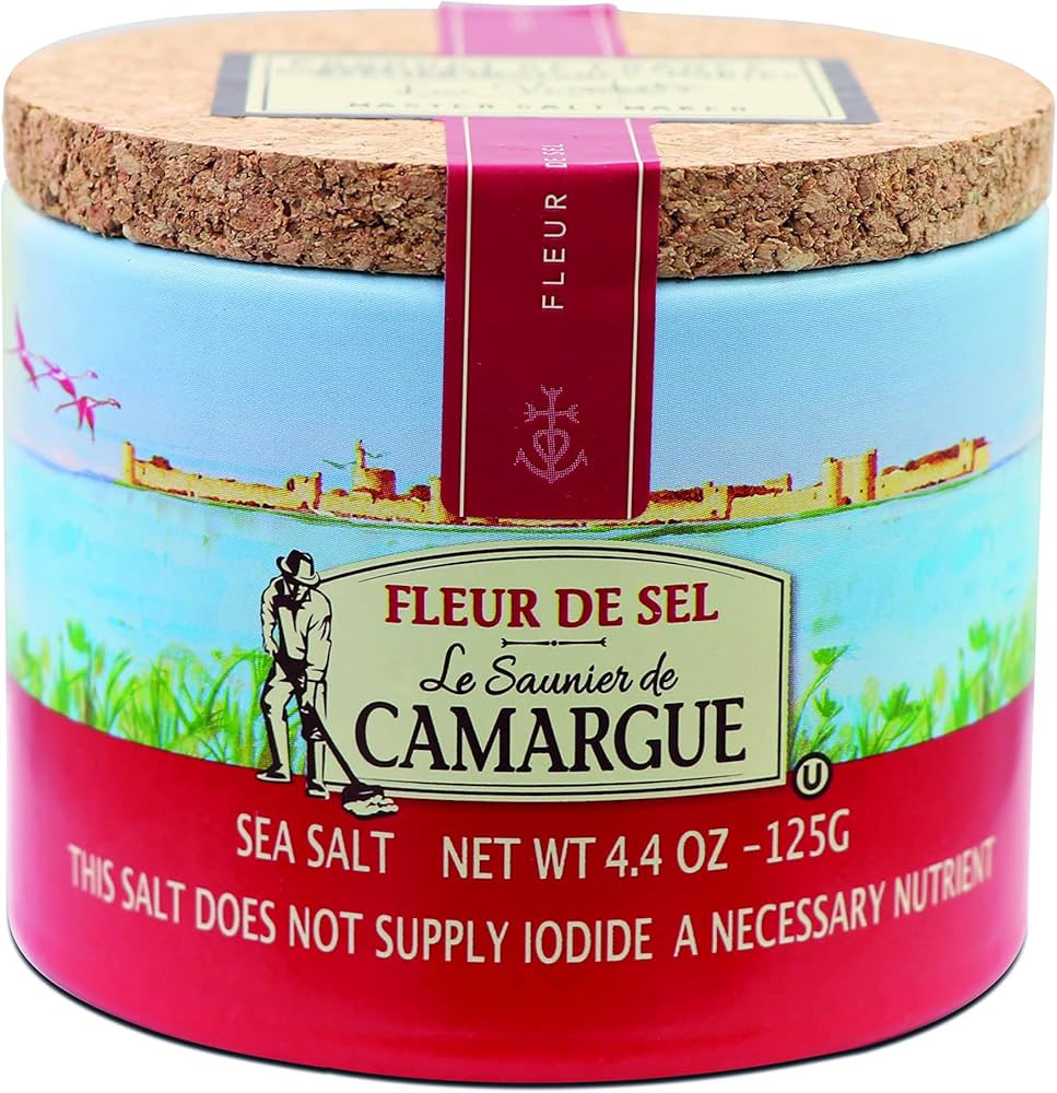 Le Saunier De Camargue | Fleur De Sel | French Finishing Sea Salt, 4.4 oz | Amazon (US)
