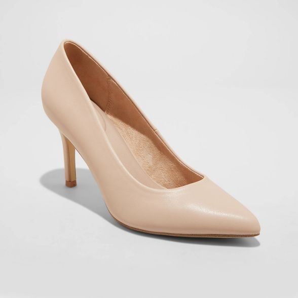 Women's Gemma Pointed Toe Heels - A New Day™ | Target