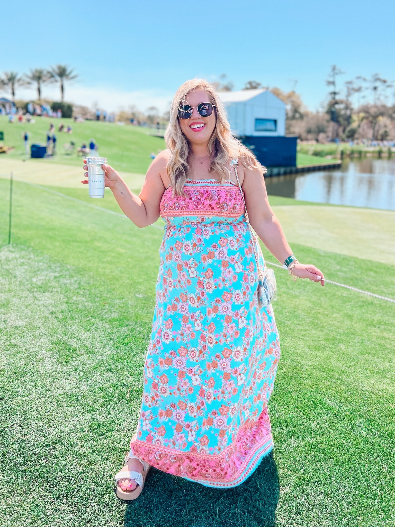 My favorite color is COLOR! And this dress is it. Wearing a large and it’s only $33!
Sandals super comfy and run TTS. 



#LTKMidsize #LTKSeasonal #LTKSpringSale