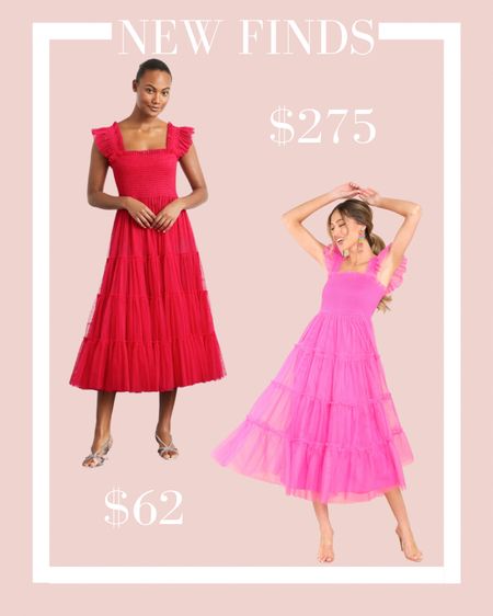 Look for less. Tulle dress. Party dress. Red dress. Pink dress. Hillhouse nap dress. Birthday dress

#LTKwedding #LTKunder100 #LTKstyletip