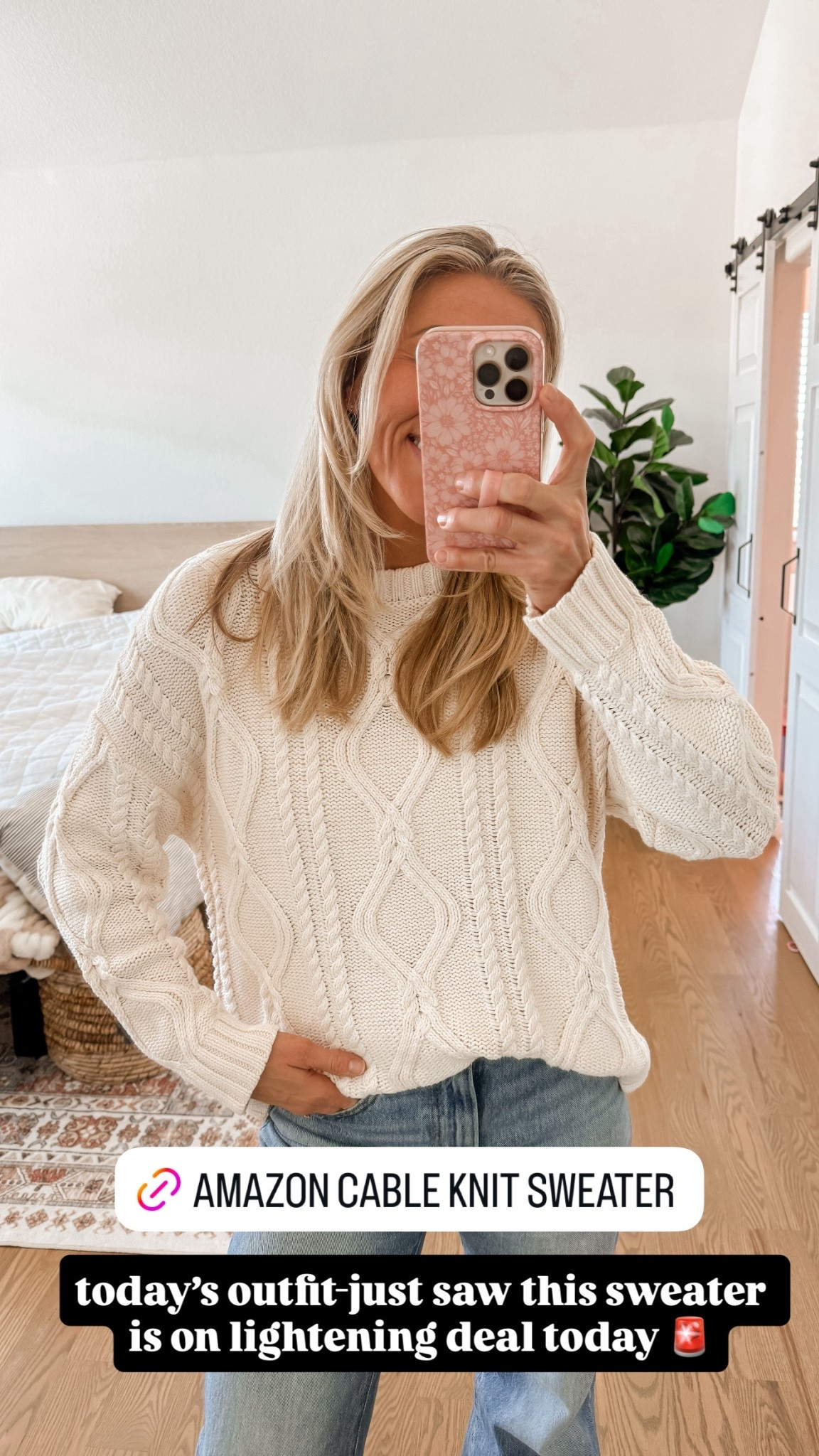 Love this cable knit sweater from Amazon! I also have it in dark green  

#LTKgrwm #LTKdayinmylife #LTKootd