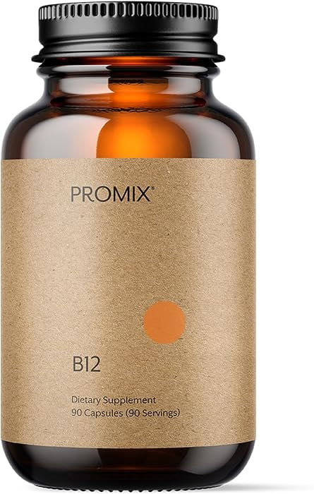 Promix Nutrition Vitamin B12 Supplement - 1000mcg as Methylcobalamin - Gut friendly - 90 count | Amazon (US)