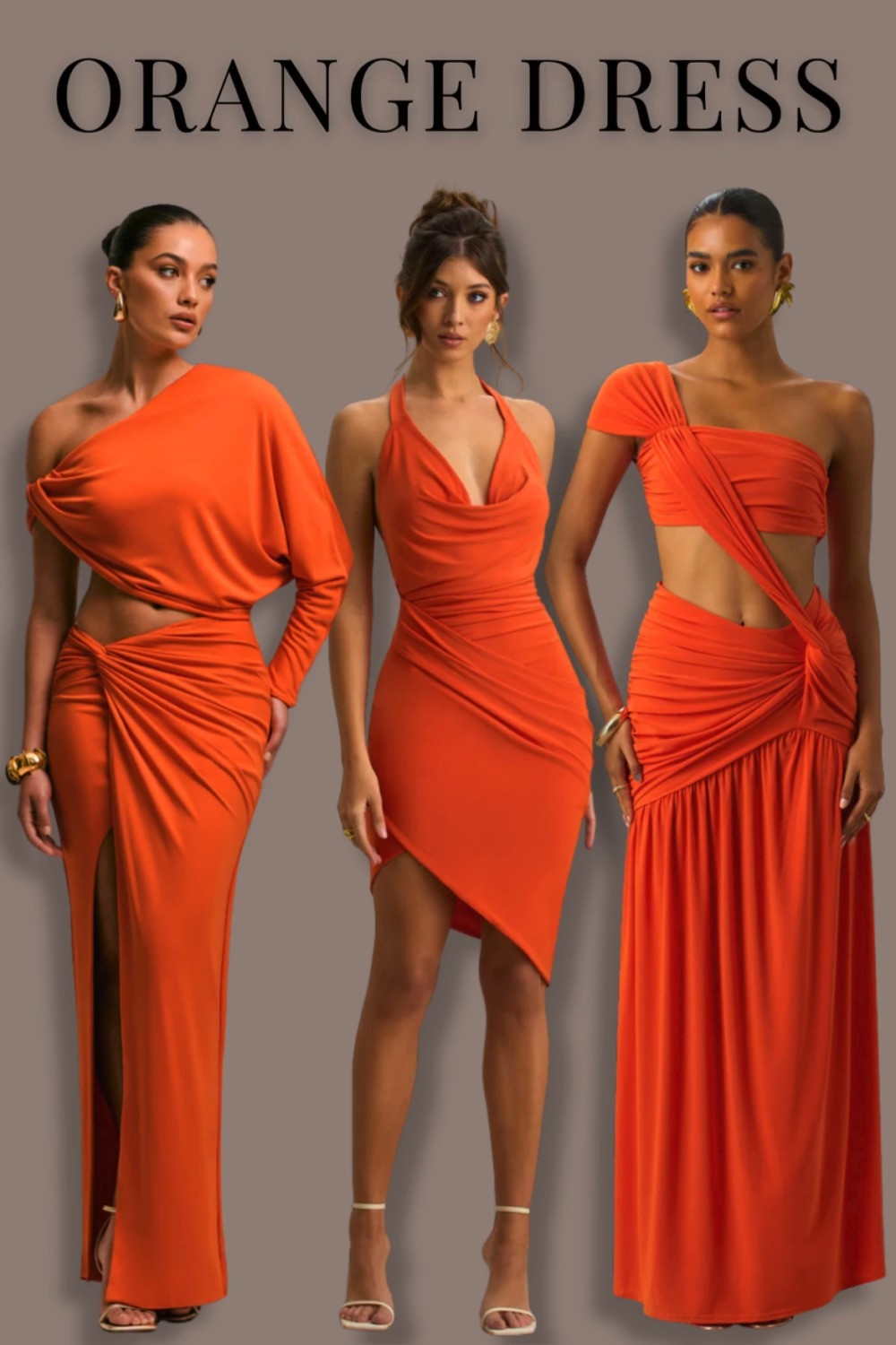 Orange dresses bring bold color and confident energy 🧡 Sculpted fits and fluid draping make them feel striking and elegant, perfect for moments that call for something vibrant and unforgettable.
#OrangeDress #OrangeMaxiDress #OrangeMidiDress #BodyconDress #EveningDress #StatementDress 

 #LTKMidsize #LTKPetite #LTKPlusSize