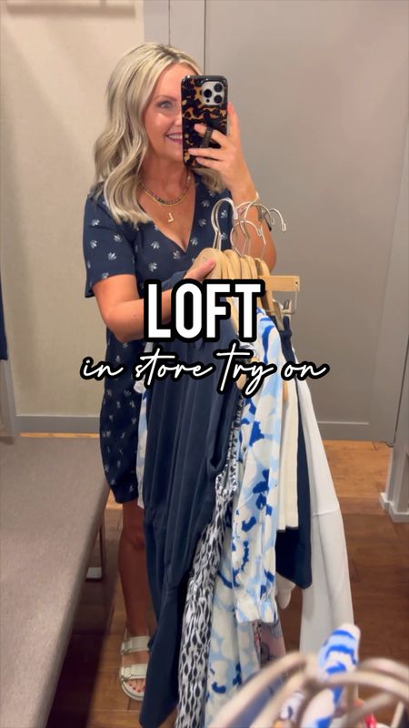 Loft in store try on!
Save 50% off your order of 3 or more items! Or 40% off your purchase! 
I’m in size small in the romper, dress, tee, skort and pants. I sized up to medium in the pullover. Can size down in most items. Most of these also come in petite sizing! 
Pickleball outfit 
Spring dress
Summer dress
Mother’s Day dress


#LTKSeasonal #LTKover40 #LTKsalealert