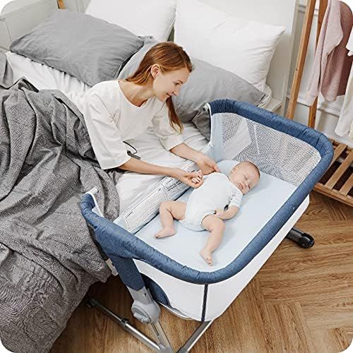 Unilove Hug Me Plus, Bedside Sleeper, Baby Bassinet, Portable Crib Includes Travel Bag, 1.2" Firm... | Amazon (US)