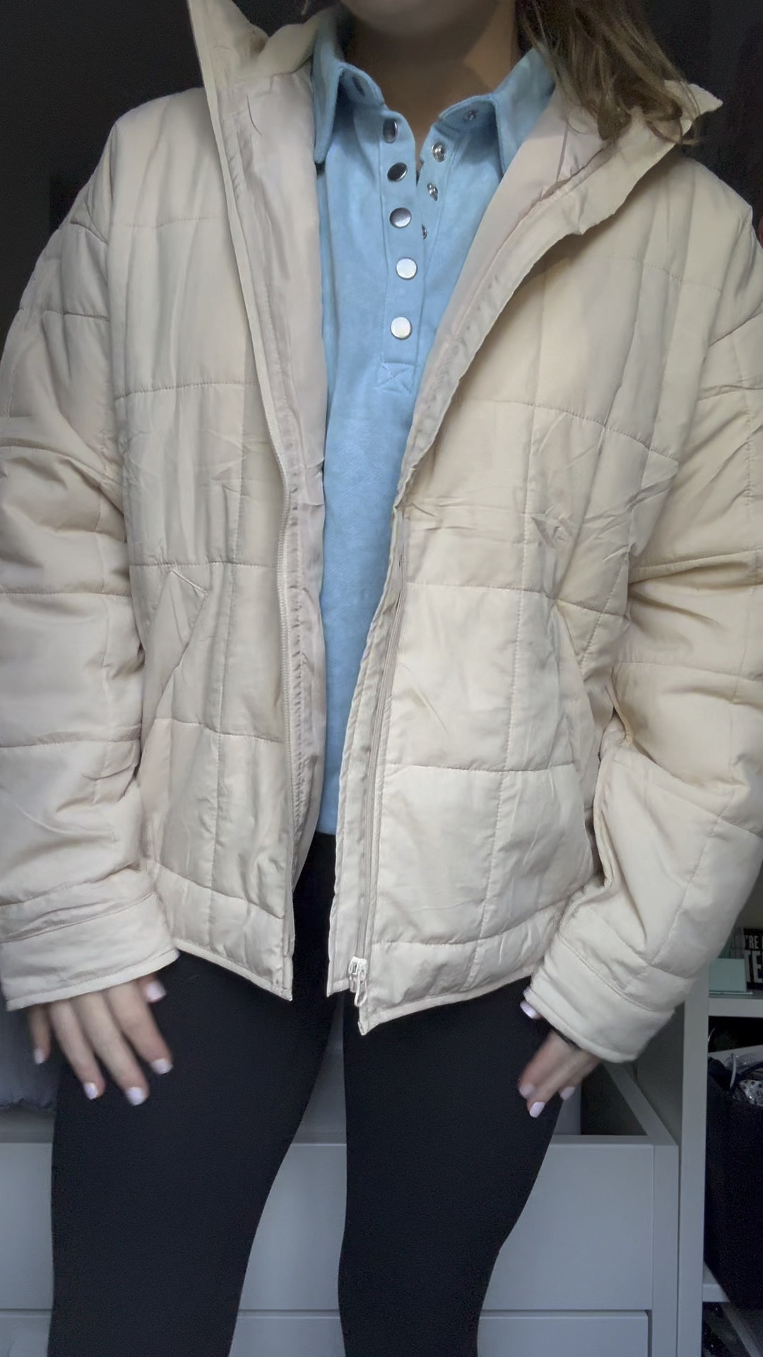 Quilted jacket is very comfortable. Wearing a size small in khaki! 5ft tall and size 6! 

#LTKHoliday #LTKGiftGuide #LTKSeasonal