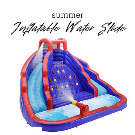 Water inflatable water slides 

#LTKhome #LTKswim #LTKSeasonal