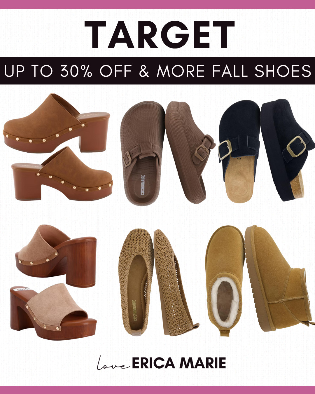 Take home these 30% off or more fall shoes. There are styles that are perfect for dresses, skirts, or jeans!

#FallShoes #ShoeSale #FallFootwear #BootSeason #FallFashion 

 #LTKSeasonal #LTKSaleAlert