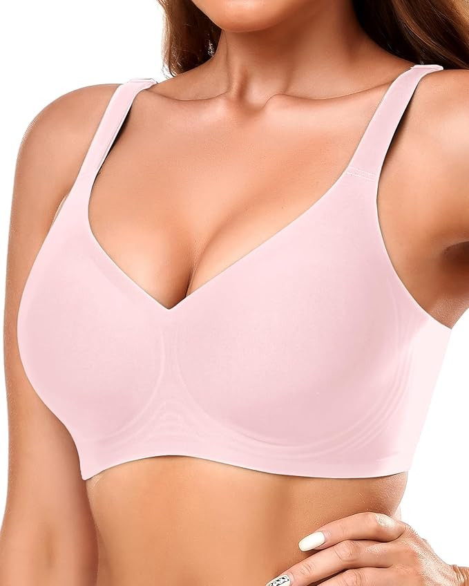 Gailife Smooth Wireless Bras for Women No Underwire Comfort Seamless Supportive Bra Raceback Push... | Amazon (US)