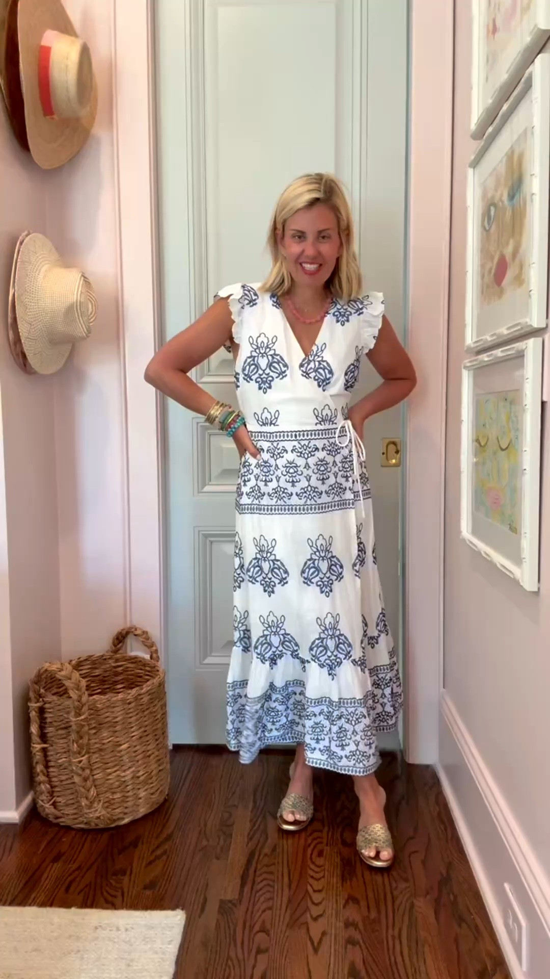 Recent looks I’m loving! 
Sizing:
Blue & White dress - xs
Pink Gauze - xs
Coral dress - xs
Burgundy dress - 2 
White Blouse - xs
Shorts - small
Jacket - xs

Code Catherine20 at Allie + Bess

#LTKdayinmylife #LTKootd #LTKmomlife