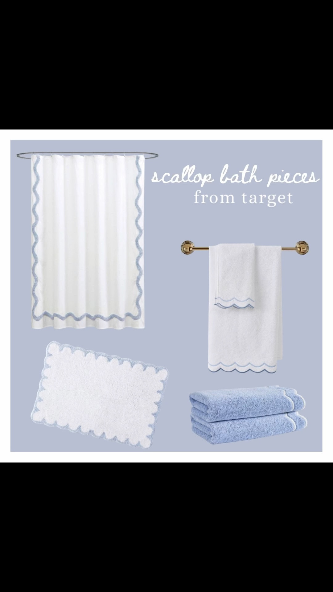 Scallops bath pieces from Target 

#LTKKids #LTKHome #LTKU