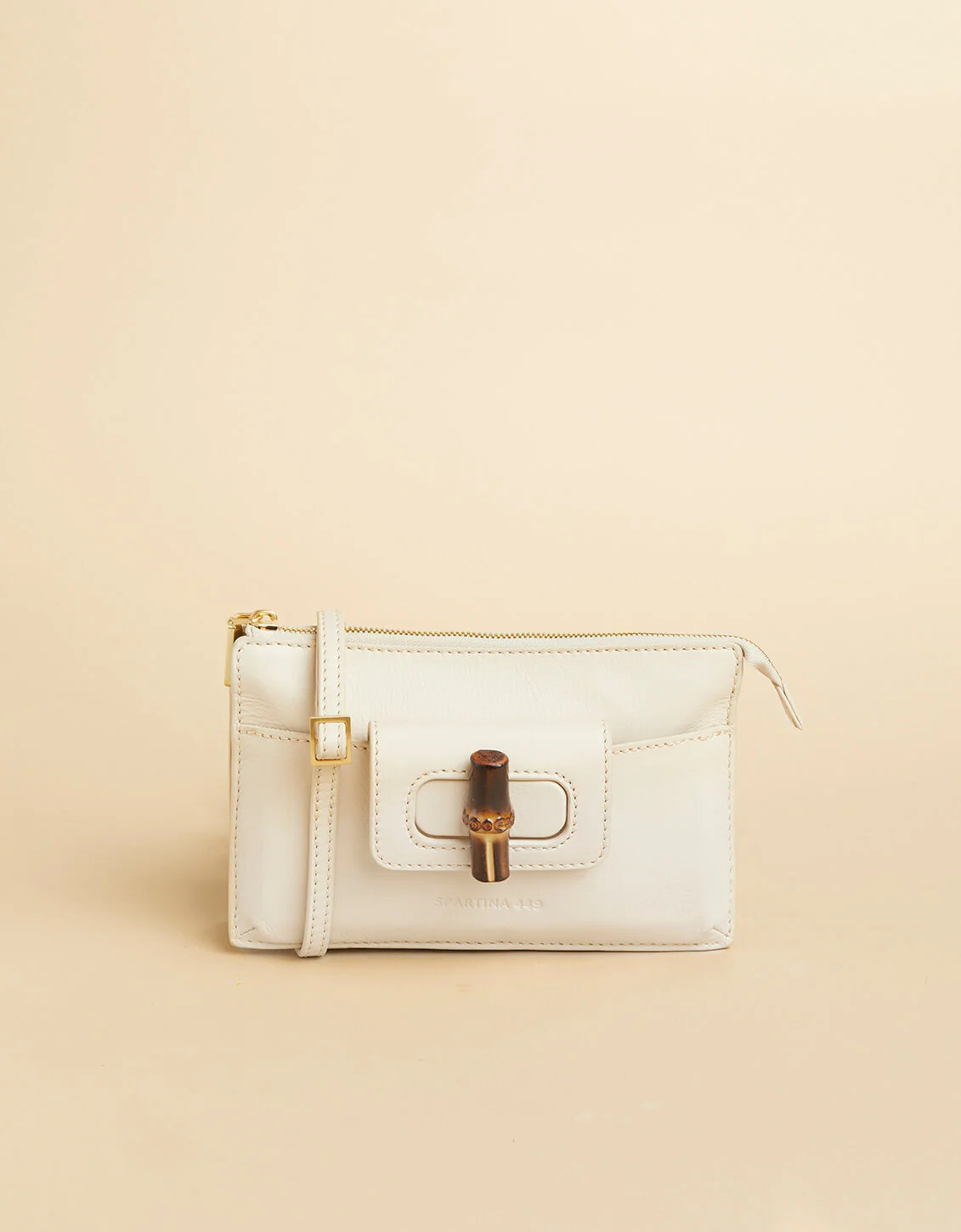 Lindsey Phone Crossbody Pearl | Spartina 449