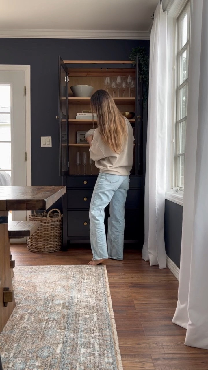 Dining cabinet decor and styling 

#LTKFind #LTKSeasonal #LTKhome