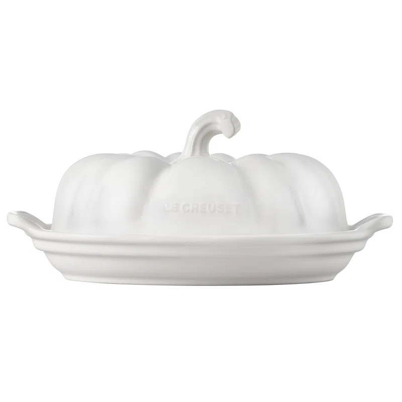 Le Creuset Figural Pumpkin Covered Butter Dish & Reviews | Wayfair | Wayfair North America