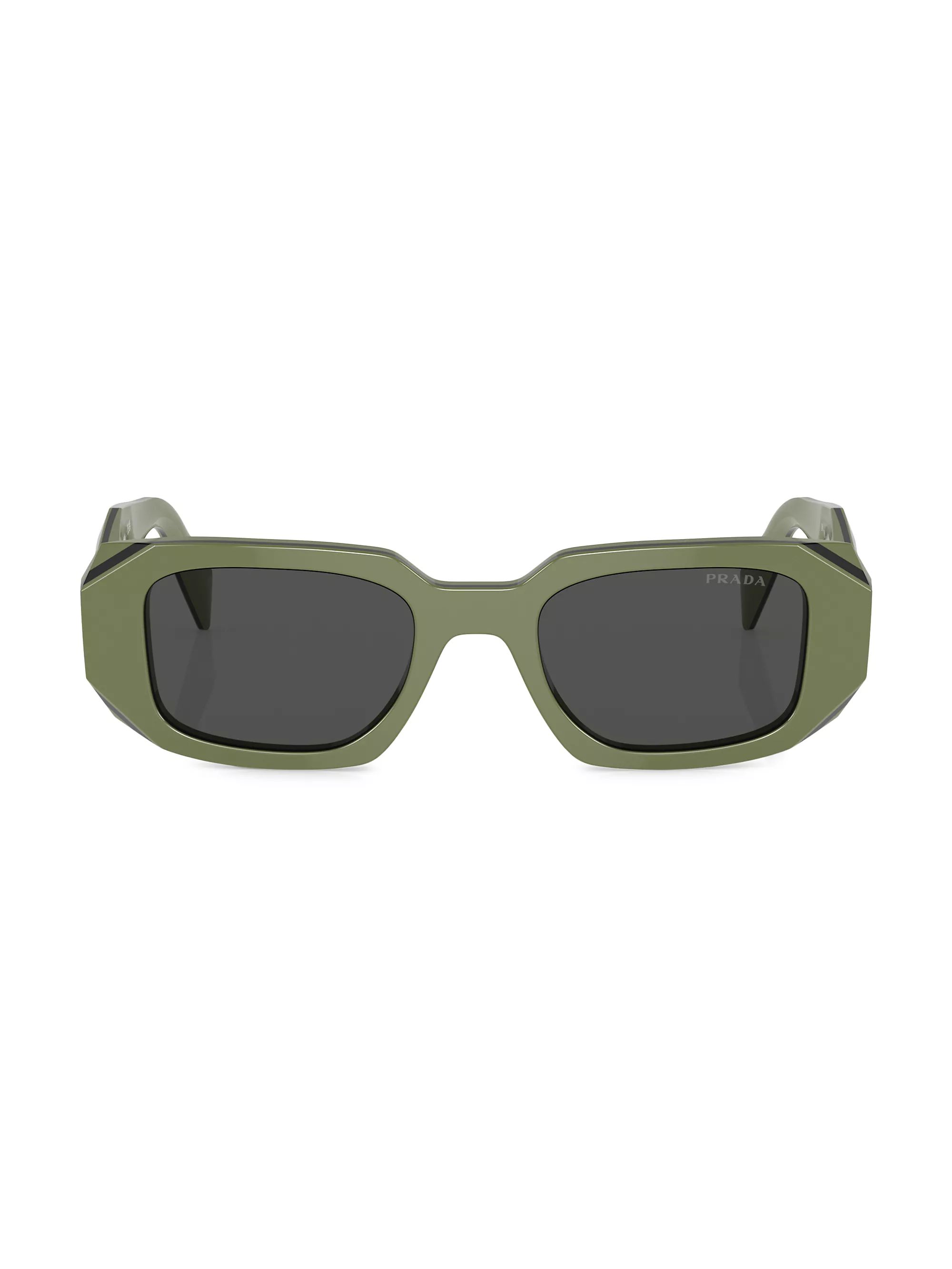 49MM Rectangle Sunglasses | Saks Fifth Avenue