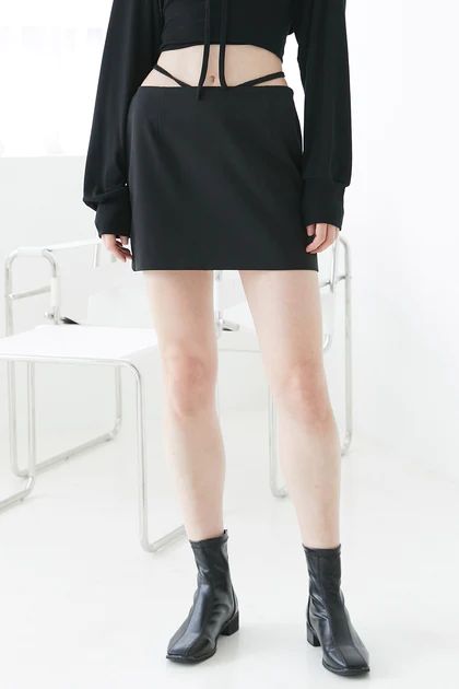 Hailey Low Rise Skirt w/String | Storets (Global)