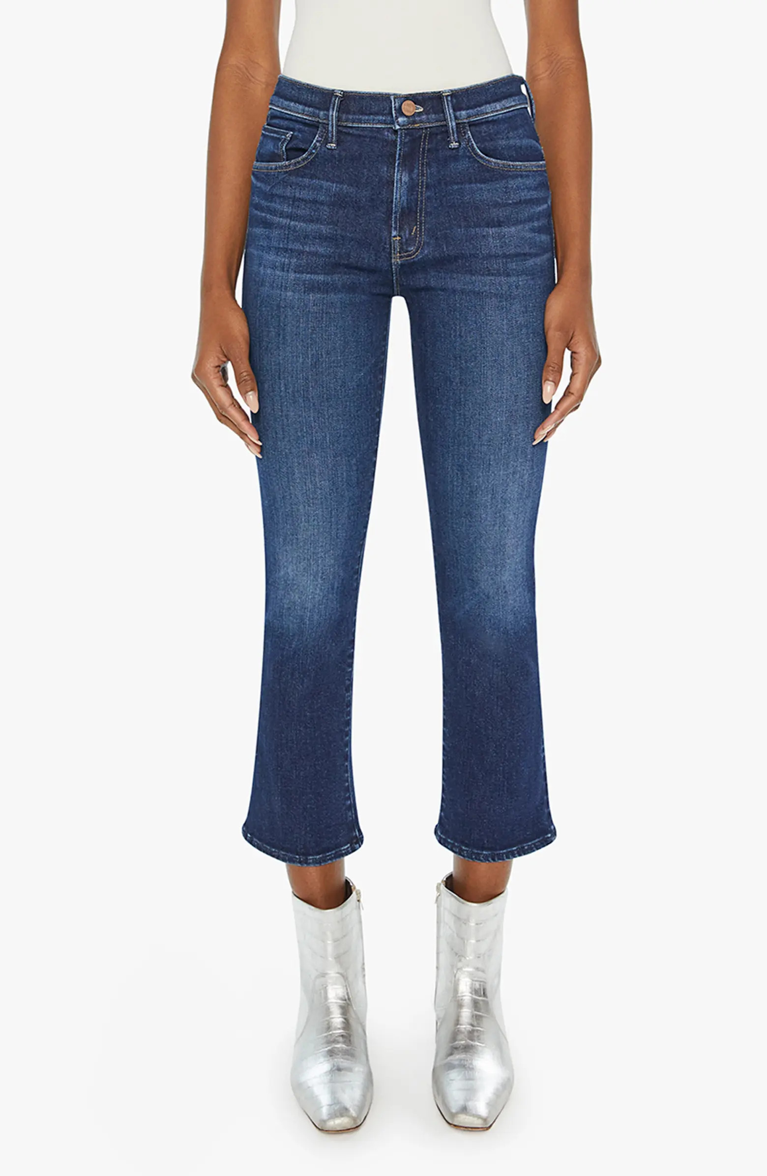 MOTHER The Insider Crop Ankle Jeans | Nordstrom | Nordstrom