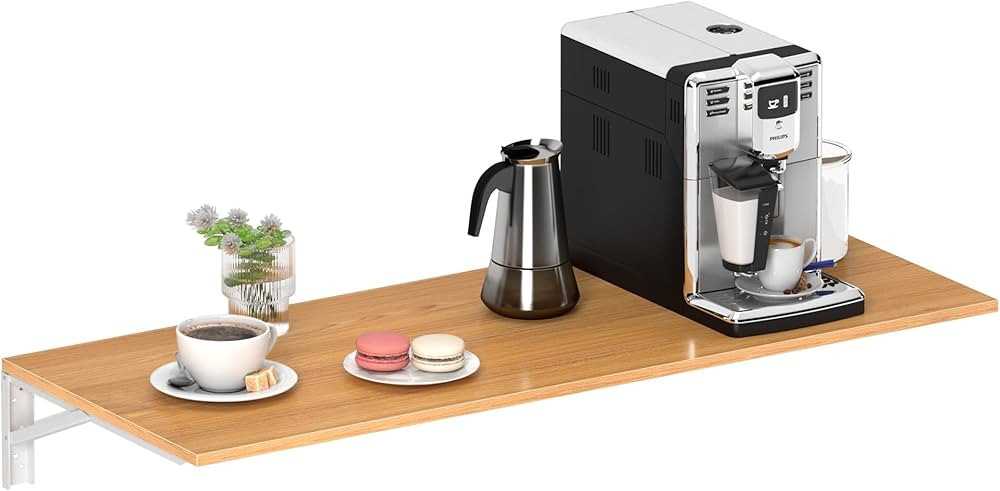 Need Fold Wall Mounted Workbench Folding Wall Table Length 47.2" Width 20" Perfect Addition to Ga... | Amazon (US)