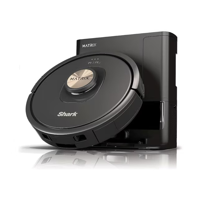 Shark Matrix for Carpets and Hardwood Auto Charging Self Emptying Pet Robotic Vacuum Cleaner Lowe... | Lowe's