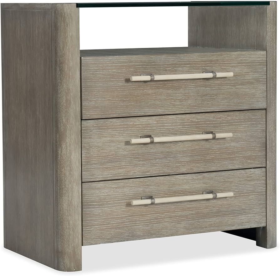Hooker Furniture Bedroom Affinity Three-Drawer Nightstand | Amazon (US)