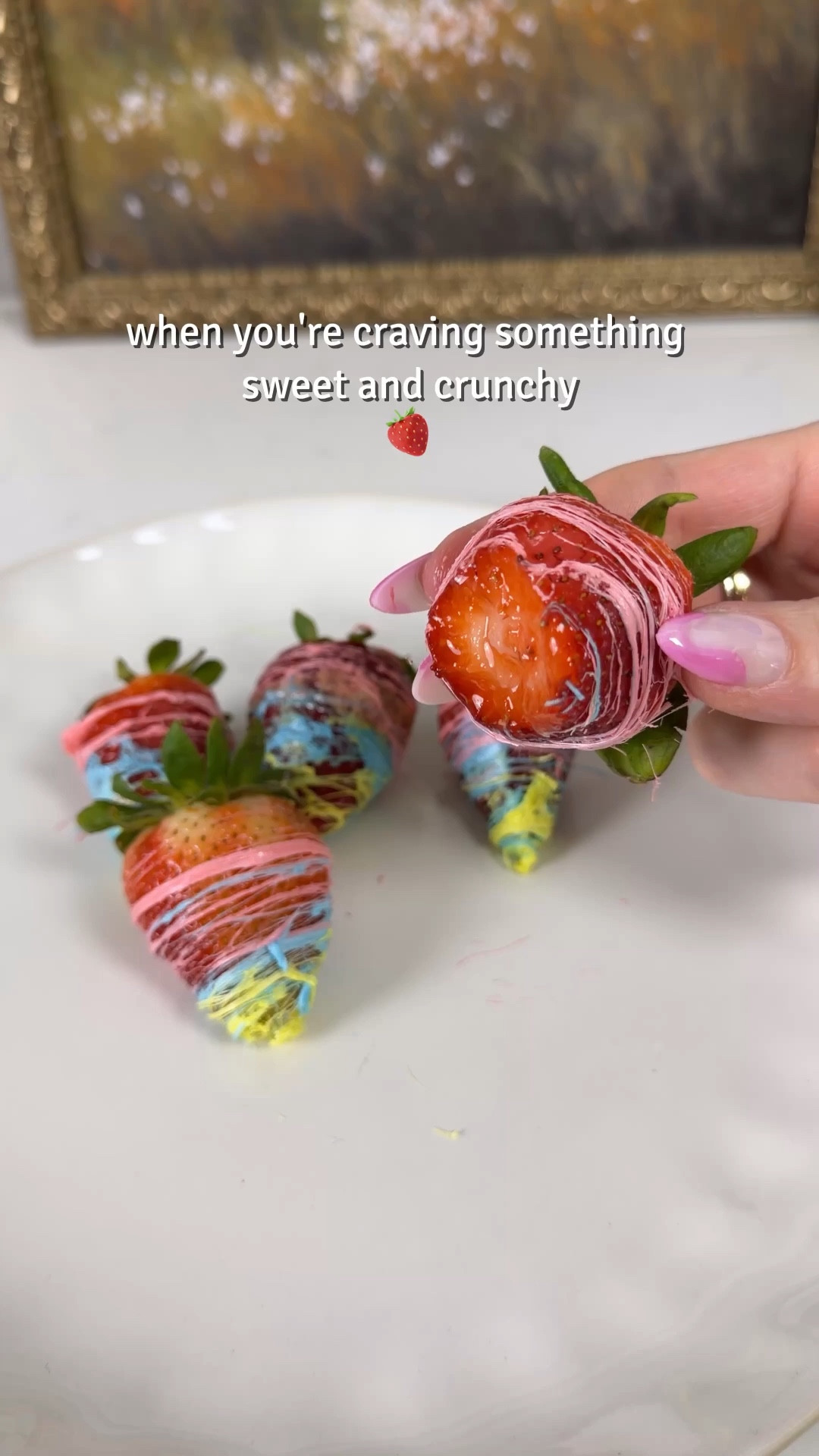 Spring marshmallow covered strawberries 🍓

#LTKfoodie