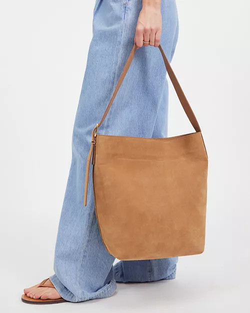 Madewell The Essential Bucket Tote in Suede  | Bloomingdale's Handbags | Bloomingdale's (US)