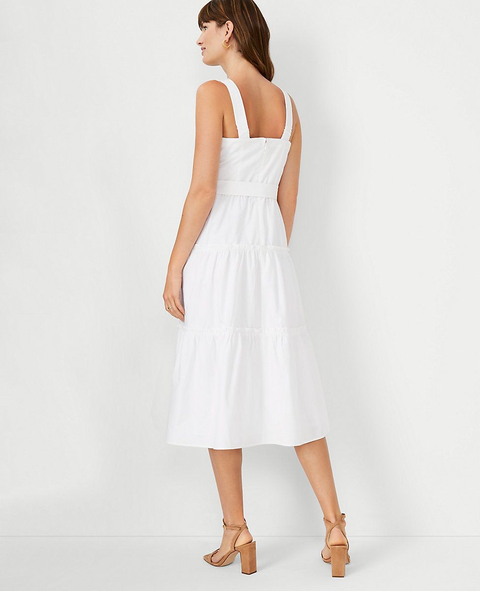 Belted Flare Dress | Ann Taylor (US)