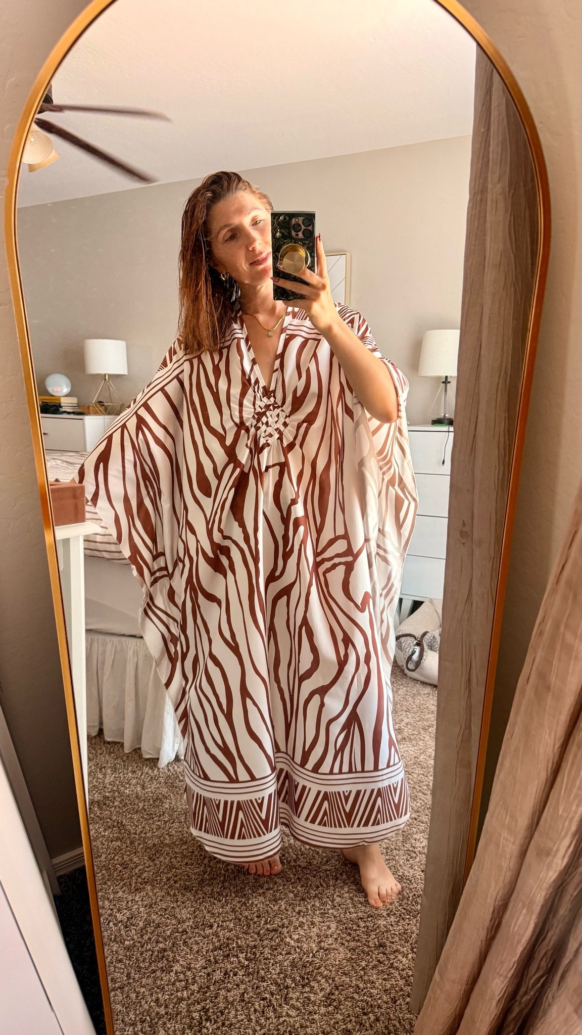 One size fits all kaftan, moo moo, what do you call this lol? I call it the loose comfy thing I want to put on at the end of a hot summer day because I’m overstimulated and want nothing to do with clothing 😜

#LTKootd #LTKmomlife #LTKPetite
