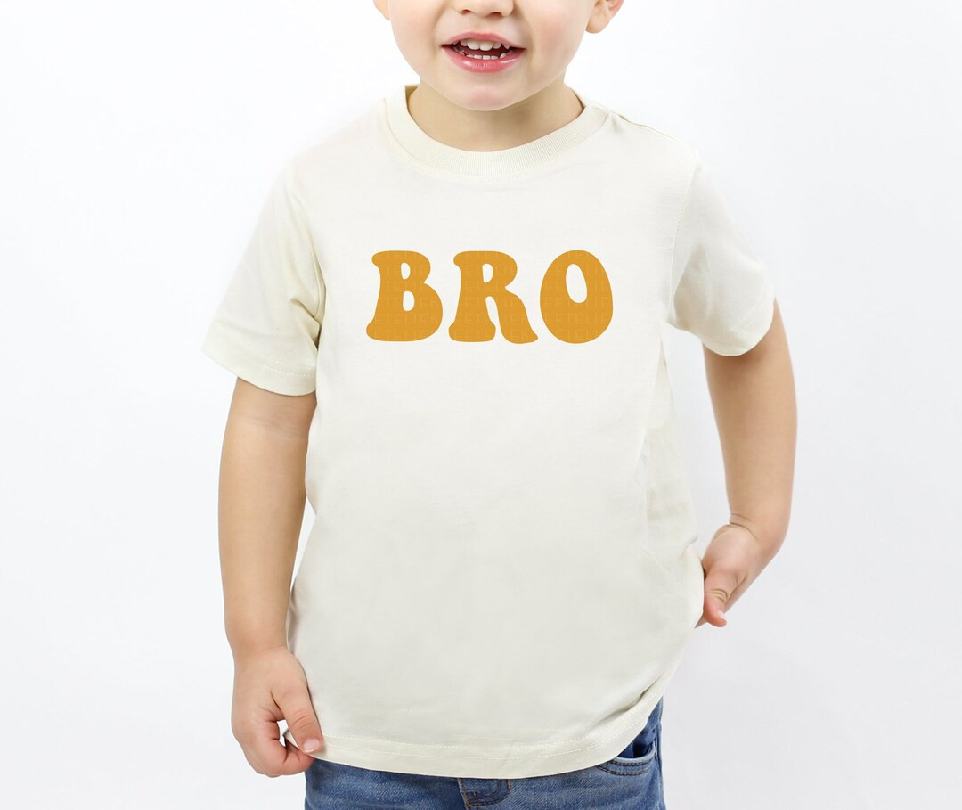 Bro Shirt Retro Bro Tee Brother Shirt Trendy Brother T-shirt - Etsy | Etsy (US)
