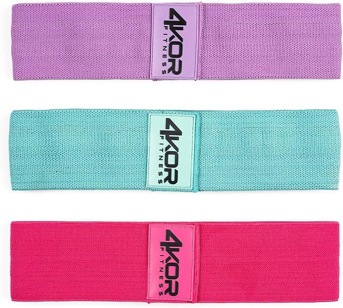 Hip Band by 4KOR Fitness- Resistance Loop Circle Perfect for Dynamic Warm-Ups and Activating Hips... | Amazon (US)