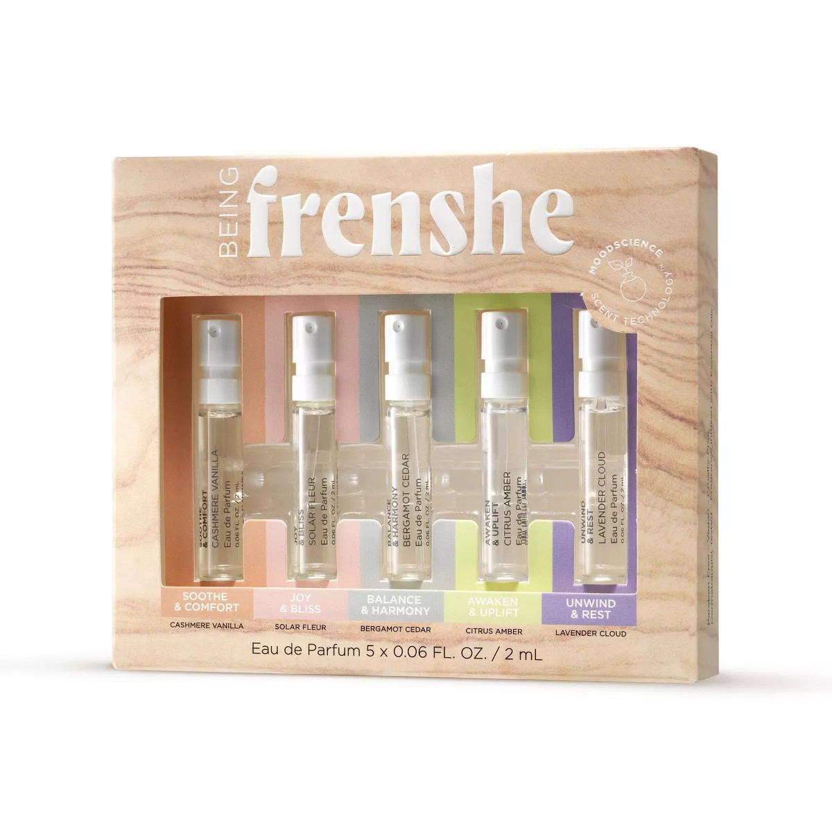 Being Frenshe Mood Boosting Perfume Discovery Set - 5ct/0.06 fl oz | Target