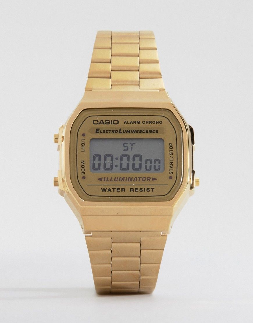 Casio A168WG-9EF Gold Plated Digital Watch | ASOS US