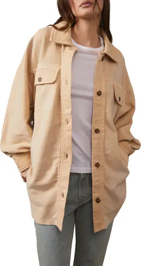 Ruby Fleece Shirt Jacket | Nordstrom