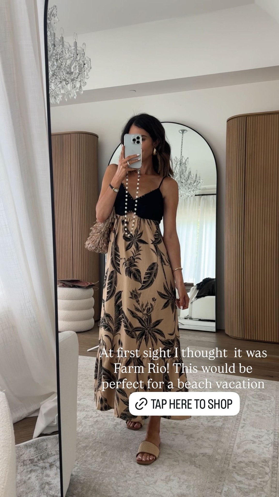 At first sight I thought it was Farm Rio! This would be perfect for a beach vacation🙌🏼

#LTKootd #LTKTravel #LTKgrwm