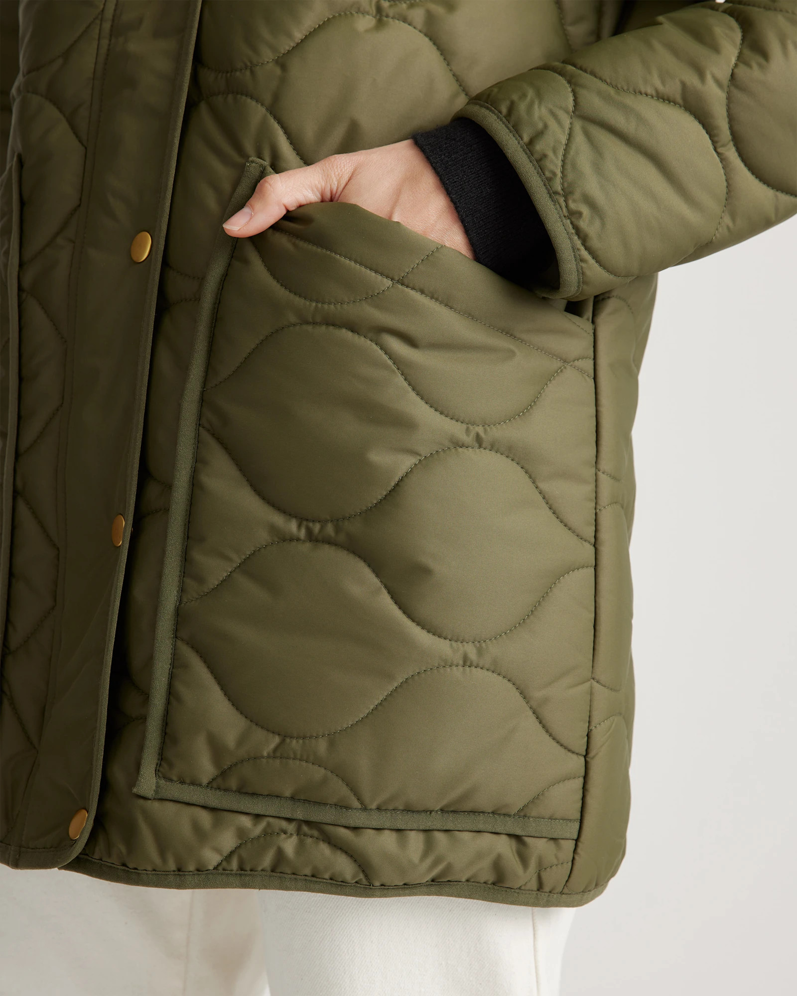 Featherless Quilted Long Puffer Jacket | Quince