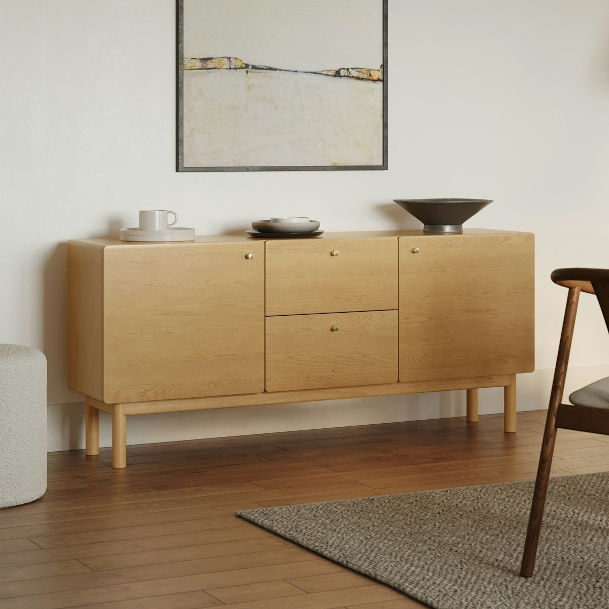 Heidi 64.5" Sideboard - White Oak | Article